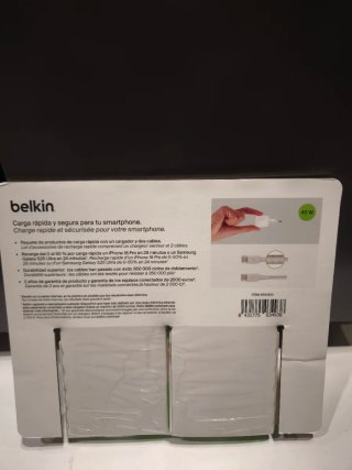 Pack 2 Cables USB-C a USB-C Belkin Trenzados