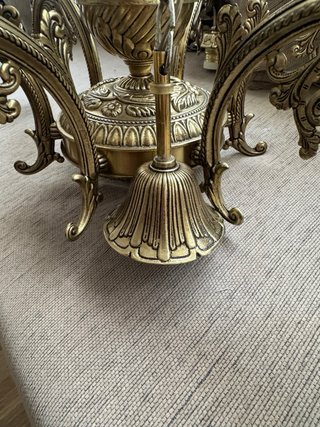 Lámparas de Bronce Estilo Antiguo (Pareja)