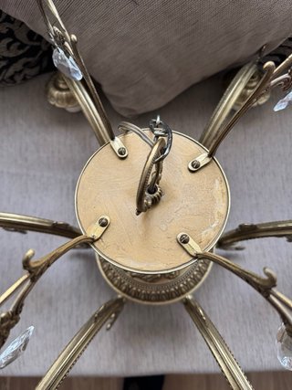 Lámparas de Bronce Estilo Antiguo (Pareja)