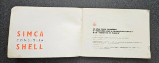 Manuale Uso e Manutenzione Simca 1000