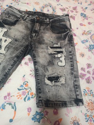 Pantalón corto vaquero chico Talla S