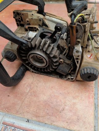 Motosierra Stihl 026 Incompleta