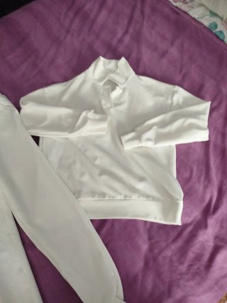 Conjunto deportivo blanco mujer