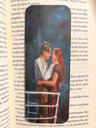 Marcapáginas Titanic Rose y Jack. 2