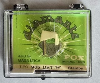 Capsula Tocadiscos Stanton Negra y Dorada