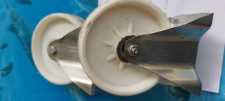 Coppia Ruote Fisse Professionali Ø 125 mm