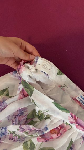 Conjunto Mayoral floral blusa y pantalón corto