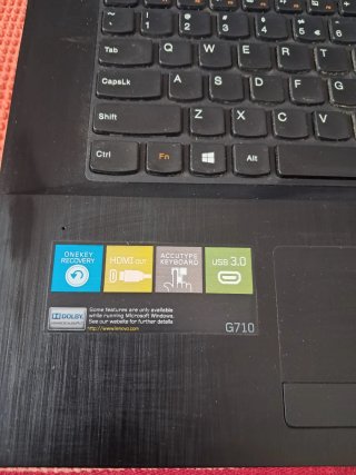 Lenovo G710 Portátil i7 8GB RAM 1TB HDD