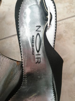 Scarpe tacco NOIR made in italy  spuntate tacco 39