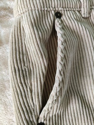 Pantalón de pana vintage EDC beige
