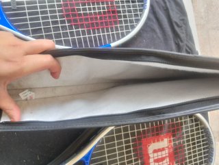 Raquetas Wilson Tour Pro Años 90 + Fundas