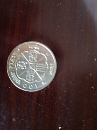 7 Monedas 100 Pesetas Francisco Franco