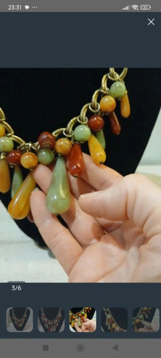 Collar piedras semipreciosas
