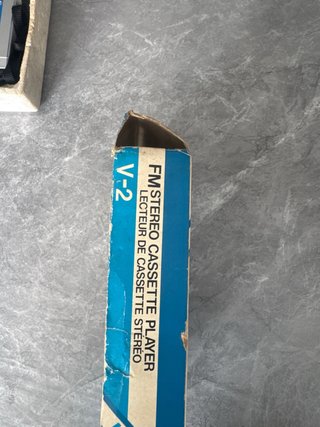 Reproductor Cassette Unisef V-2 FM Stereo