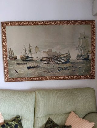 Cuadro decorativo náutico163x105,5