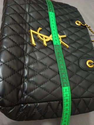 Bolso Tote Acolchado Negro VSL
