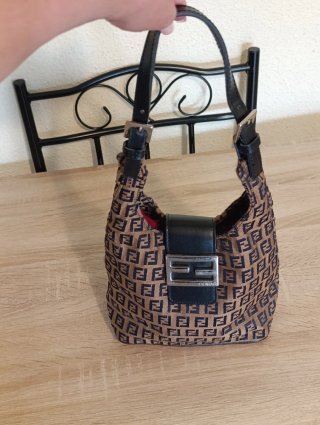 Bolso Fendi Marrón y Negro