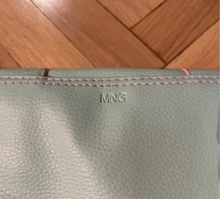 Bolso de hombro Mango azul