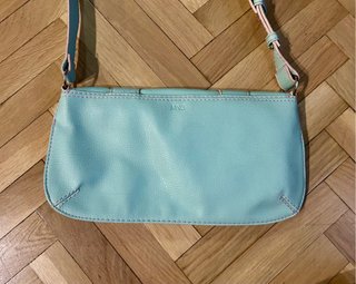 Bolso de hombro Mango azul