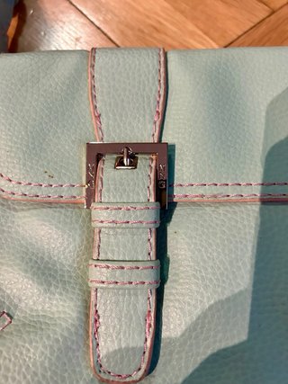 Bolso de hombro Mango azul