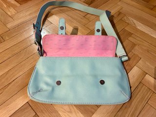 Bolso de hombro Mango azul