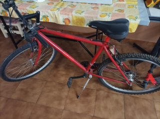 Bicicleta de Montaña Roja