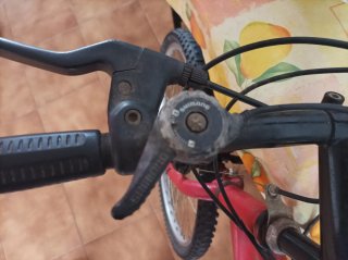 Bicicleta de Montaña Roja