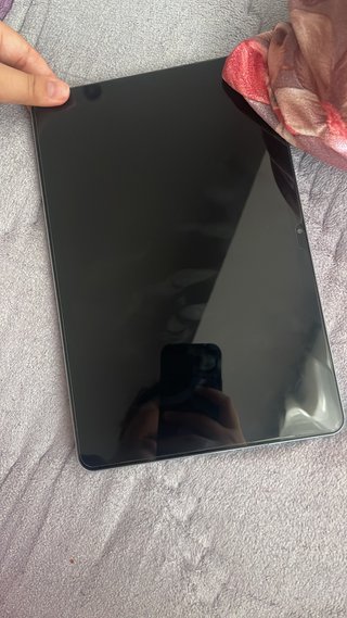 Tablet con Teclado Negro y con protector de pantal