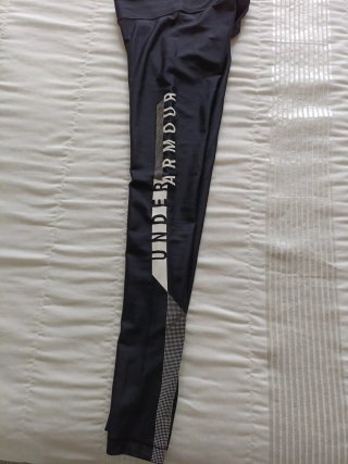 Mallas Under Armour Negras Mujer