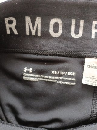 Mallas Under Armour Negras Mujer