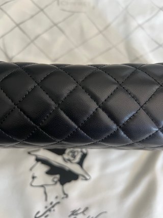 Bolso Le Boy Negro Dorado