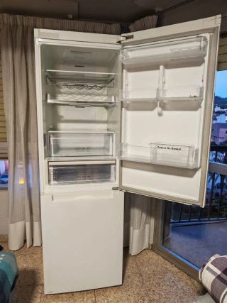 Nevera + congelador Samsung Blanca