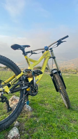 Bici Descenso Specialized Amarilla