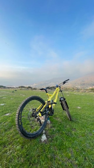 Bici Descenso Specialized Amarilla