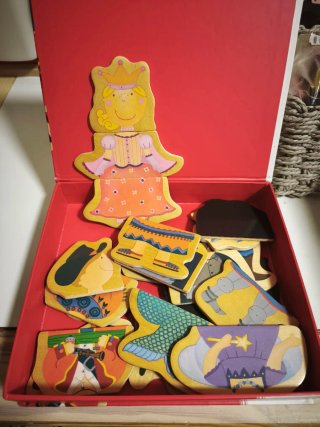 Djeco Puzzle Magnético Dress-up