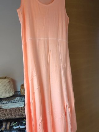 Vestido naranja Lurdes Bergada T. L