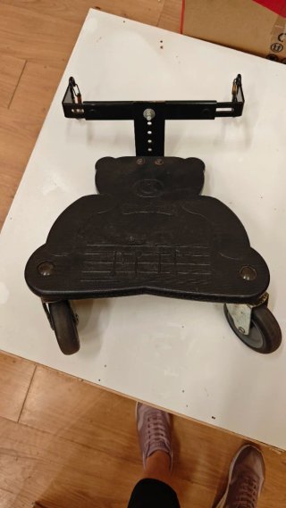 Patinete transportin para carrito de bebé