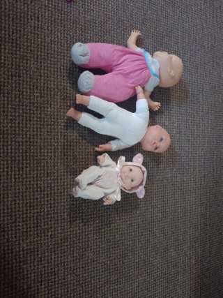 Lote de 7 muñecos bebé Nenuco