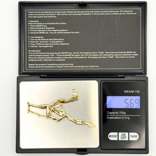 Pulsera Oro 18K, 5.69gr, 19.5cm
