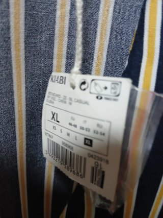 Camisa de rayas mujer