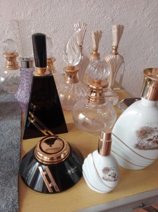 Lote Perfumeros, Joyero y Polveras Vintage