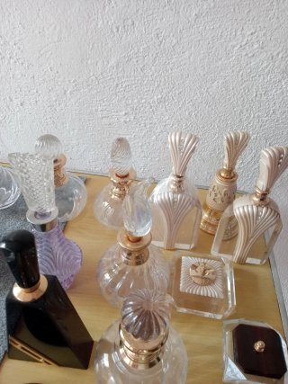 Lote Perfumeros, Joyero y Polveras Vintage