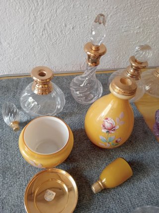 Lote Perfumeros, Joyero y Polveras Vintage