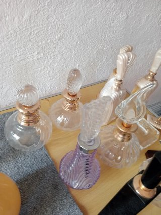 Lote Perfumeros, Joyero y Polveras Vintage