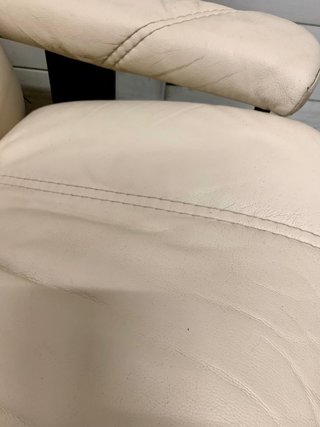 Sillón Stressless Consul Beige Cuero.