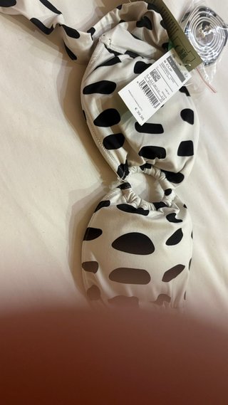 Bikini Benetton Talla XS Estampado Vaca.