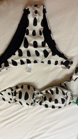 Bikini Benetton Talla XS Estampado Vaca.
