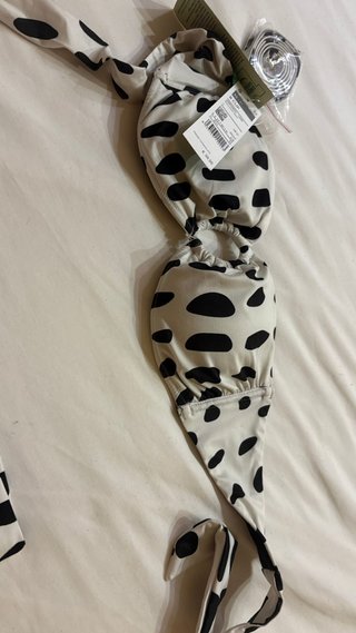 Bikini Benetton Talla XS Estampado Vaca.