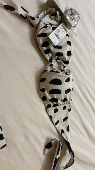 Bikini Benetton Talla XS Estampado Vaca.