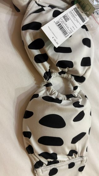 Bikini Benetton Talla XS Estampado Vaca.